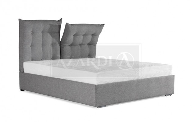 Blauw gestoffeerd bed Moderne bedframes Meubels Luxe hotelbedden Slaapkamer