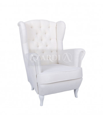 Oorfauteuil Chesterfield leun stoelen fauteuil 1-zits troonstoel zitkussen.