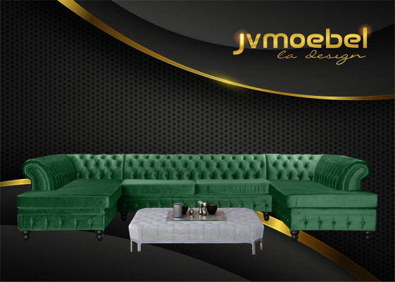 Modern Design Luxe Salontafel Textiel Chesterfield Woonkamertafel Salontafels