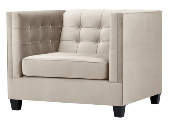 Fauteuil Textiel Stof loft Grijs Creatief Meubilair Nieuw Modern Woonkamer