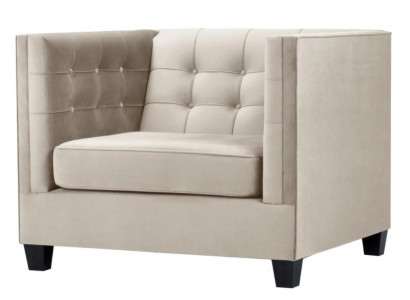 Fauteuil Textiel Stof loft Grijs Creatief Meubilair Nieuw Modern Woonkamer