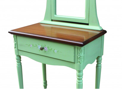 Kaptafel Spiegel Kruk Set Commode Slaapkamer Nieuw Make-up Consoletafel