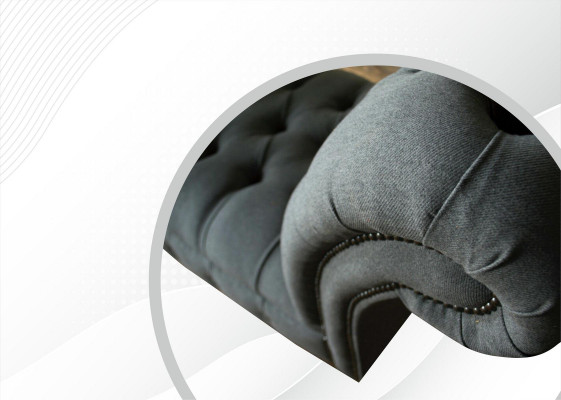 Woonkamer Luxe Fauteuil Hotel Bekleding Modern Eenzitter Designer Grijs Relax Nieuw