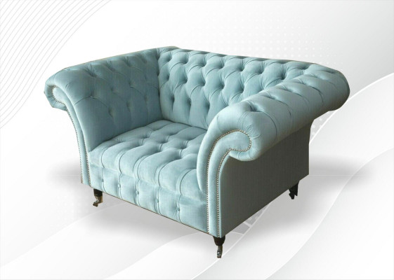 Chesterfield fauteuil ontwerp bekleding sofa bank banken sofa's textiel meubels nieuw