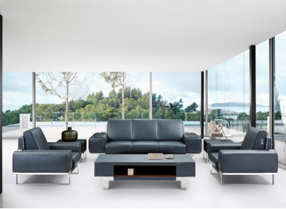 Banktafel Koffie Bijzet Designer Tafels Woonkamer Lederen Salontafels Nieuw