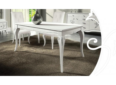 Eettafel Uitschuifbare Tafel xxl Tafels Modern Hout Eetkamer Design Wit Nieuw
