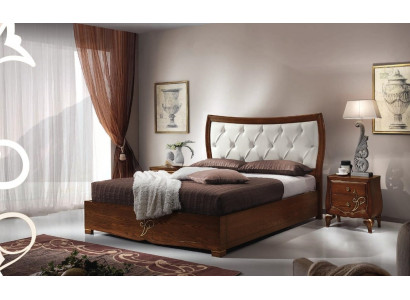 Bed Bedden Bedframe Hout Dubbel Slaapkamer Bruin Modern Tweepersoonsbed Meubels