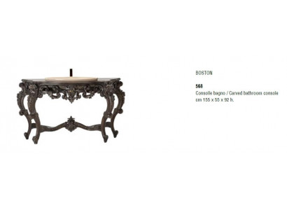 Badkamermeubel ontwerp bruin console luxe consoles Bizzotto Italië dressoir