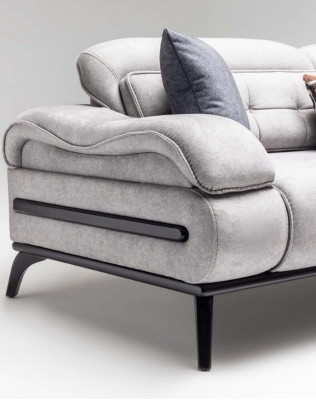 Designer woonkamer zitmeubilair luxe driezits eenzits 2-delige set