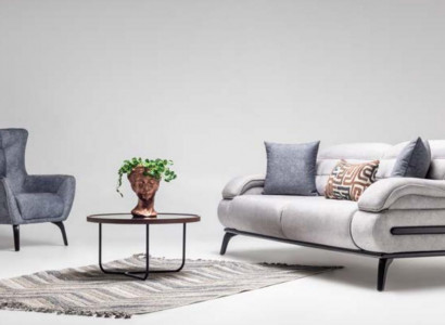 Designer woonkamer zitmeubilair luxe driezits eenzits 2-delige set