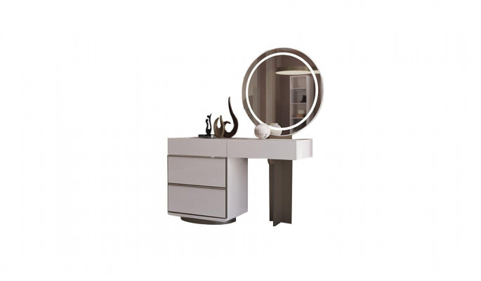 Compleet slaapkamer set designer bed nachtkastjes kaptafel 7-delig