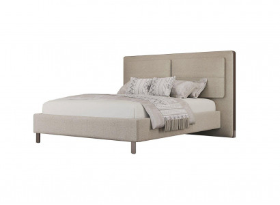 Gestoffeerd bed 180 x 200 cm tweepersoonsbed slaapkamer luxe houten meubels nieuw