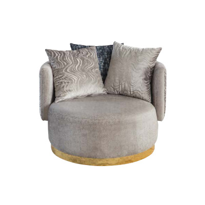 Ontwerp fauteuil Luxe eenzitter Modern stiksel Textiel 1 zitmeubelen Eenzitter.