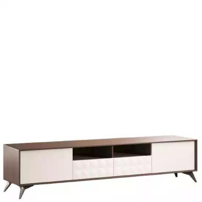TV-kast Moderne witte luxe televisiestandaard dressoir woonwand rtv