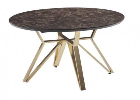 Luxe eetkamerset eetkamertafel 4x stoelen textiel eethoek modern garnituur nieuw