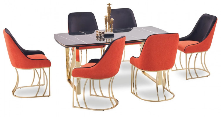 Eetkamer 6x Stoelen Modern Eetkamerstoelen Luxe Design Nieuw