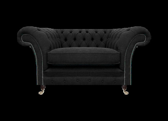Fauteuil Nieuw Zwart Chesterfield Designer Woonkamer Gestoffeerde Fauteuil Inrichting