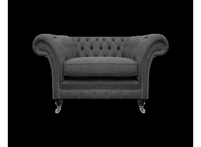 Chesterfield fauteuil gestoffeerde meubels luxe textiel meubels woonkamer Chesterfield