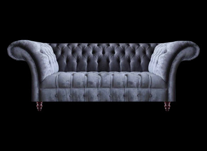 Chesterfield Moderne Woonkamer Textielbank Designer Stoffen Banken Meubels
