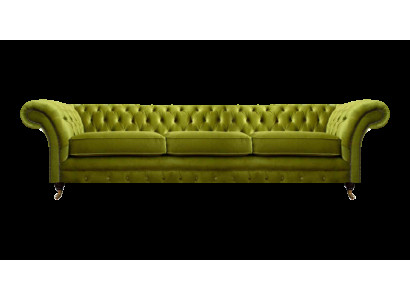 Chesterfield olijfgroene gestoffeerde bank met slaapfunctie sofa woonkamer meubels