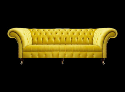 Edele Chesterfield zitmeubelen designer woonkamer bekleding textielbanken