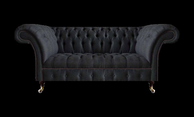 Chesterfield Zwarte Zitbank Designer Banken Moderne Sofa's