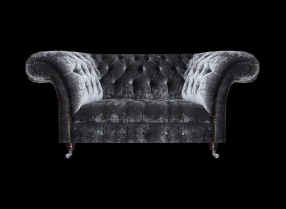 Chesterfield fluwelen sofa designer tweezitter textielbanken gestoffeerde sofa's