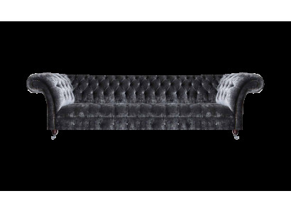 Luxe Chesterfield vierzits designer meubelstof sofa