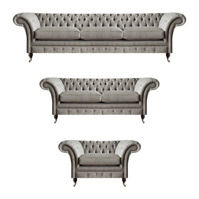 Exclusieve Chesterfield Banken Ontwerper Tweezitter Driezitter Fauteuil