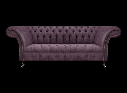 Elegante Chesterfield-driedelige Moderne 3-Zitsbanken voor de Woonkamer.