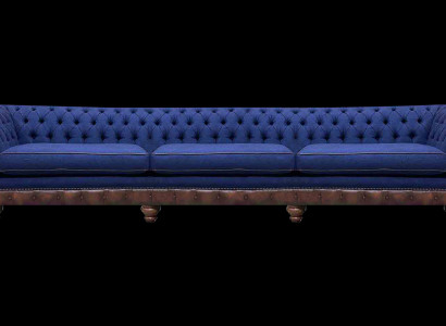 Chesterfield Luxe Driezitsbank Moderne Bank Stoffen Banken Meubels
