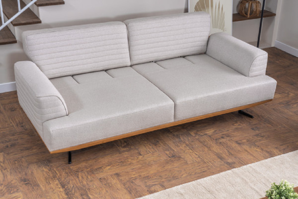 Luxe 3-delige gestoffeerde set Driezitsbanken & fauteuil voor de woonkamer