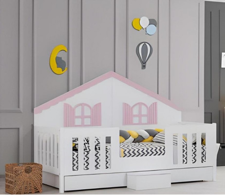 Jeugdkamer Stijlvol Kinderbed Kledingkast Kinderkamer Meubelset 2-delig