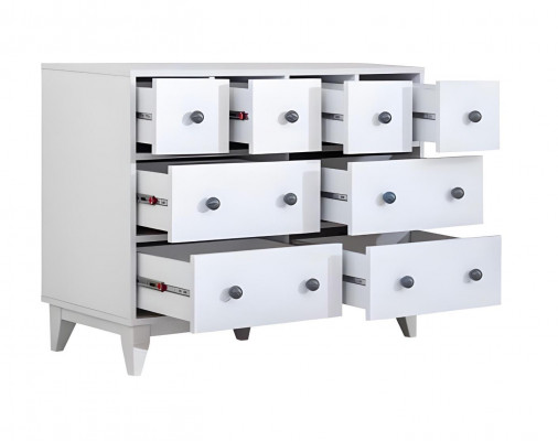 Dressoir Designer Luxe Dressoirs Meubels Hout hoog Kast Wit Modern nieuw