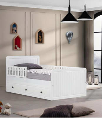 Compleet bed kinderkamer kinderbed kinderkamer hout meerkleurig set