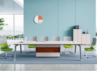 Werkkamer Vergadertafel Designer Houten Tafel Moderne Luxe Bureautafels