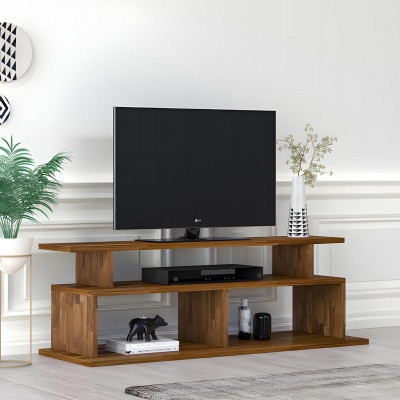 Woonkamer Robuuste RTV Tafel Televisietafel Houten Dressoir Luxe Meubels