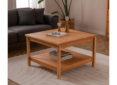 Bruine salontafel designer woonkamer koffietafel houten bijzettafel