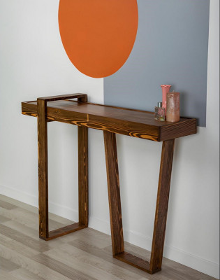 Stijlvol Hoogwaardig Console Tafel Bruin Woonkamer Console Modern Designer