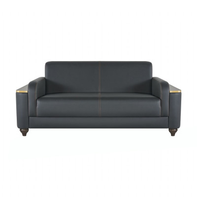 Werkruimte Sofa's Modern Design Woonkamer Set 4-delig Zwart Effen