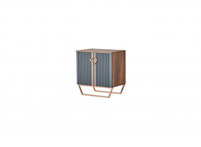 Commode Bruin Grijs Tweekleurig Archiefkast Kantoor Modern Ontwerp
