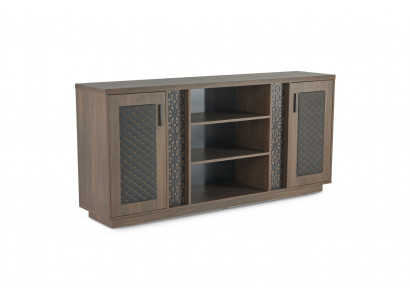 Aktenschrank Dressoir Bruin Zwart Modern Tweekleurig Modern Design