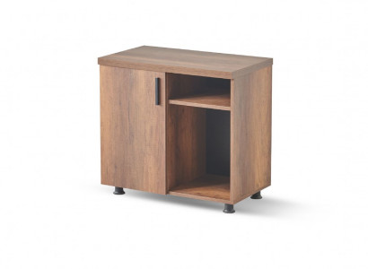 Dressoir werkkamer bruin effen rechthoekige vorm modern design