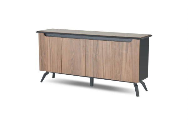 Modern Bruin Kantoor Dressoir Luxe Bureau Houten Meubels Nieuw