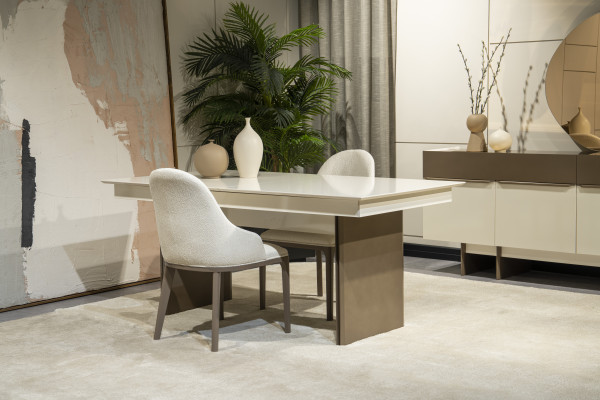 Moderne eetkamer set keuken set designer eettafel 6x stoelen.