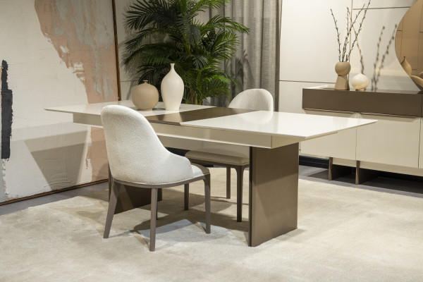 Moderne eetkamer set keuken set designer eettafel 6x stoelen.