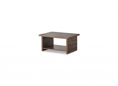 Salontafel Bruin Plank Modern Legplank Rechthoekig Woonkamer Kantoor