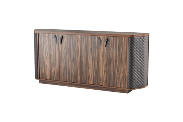 Dressoir Archiefkast Bruin Vierturige Modern Rechthoekig Kantoor