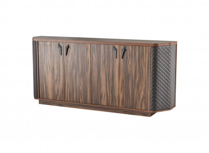 Dressoir Archiefkast Bruin Vierturige Modern Rechthoekig Kantoor