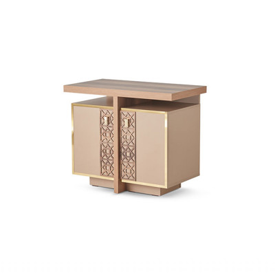 Dressoir Lichtbruin Hout Modern Rechthoekig Opslag Werkkamer Kantoor